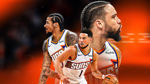 Davin Booker, Jalen Green, Dillon Brooks