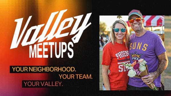 Graphic that says Valley meetups