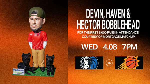 Devin Booker Bobblehead giveaway