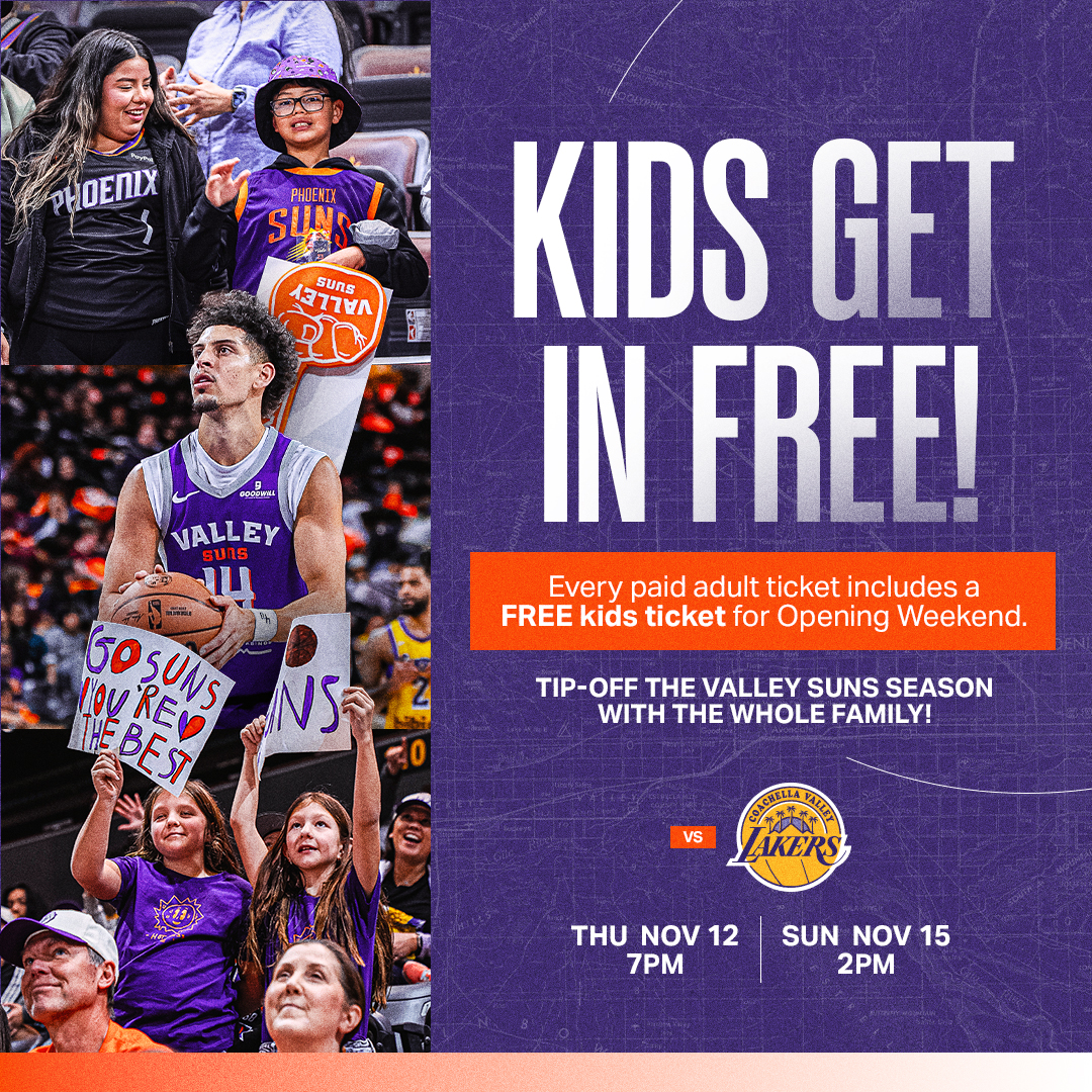Valley Suns Kids Day